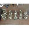 Image 1 : HSK63A Misc Sized Hydraulic End Mill Holders, 10 Total