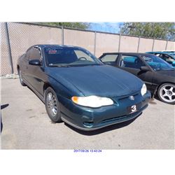 2001 - CHEVROLET MONTE CARLO