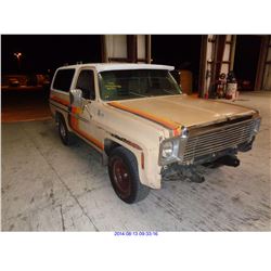 1978 - CHEVROLET BLAZER