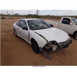 1999 - PONTIAC SUNFIRE//SALVAGE TITLE