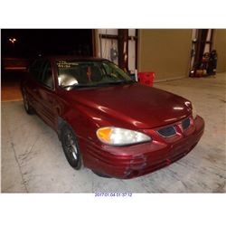 2001 - PONTIAC GRAND AM