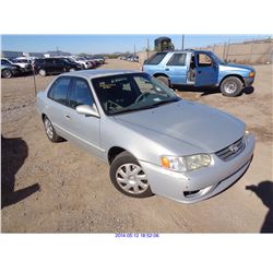 2001 - TOYOTA COROLLA