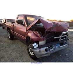 2001 - DODGE RAM 1500 // SALVAGE TITLE