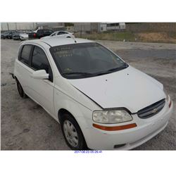 2005 - CHEVROLET AVEO