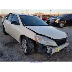 2008 - PONTIAC G6// REBUILT SALVAGE