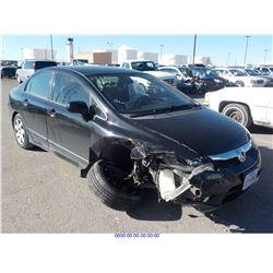 2009 - HONDA CIVIC// REBUILT SALVAGE