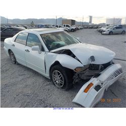 2003 - MITSUBISHI DIAMANTE // SALVAGE TITLE