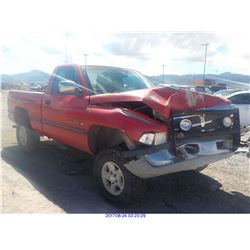 1995 - DODGE RAM 1500 // SALVAGE TITLE