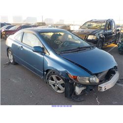2008 - HONDA CIVIC EX // SALVAGE TITLE