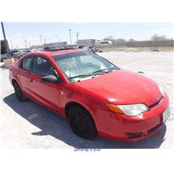 2006 - SATURN ION//REBUILT SALVAGE