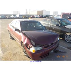 1998 - TOYOTA COROLLA//SALVAGE TITLE