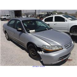 2001 - HONDA ACCORD