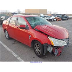 2008 - FORD FOCUS // SALVAGE TITLE
