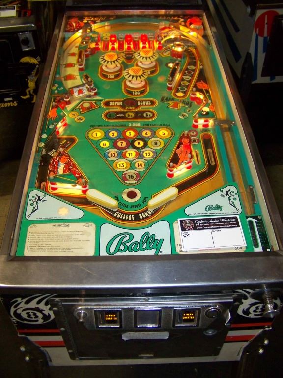 EIGHTBALL by BALLY PINBALL MACHINE 1977 ORIGINAL