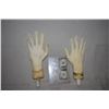 Image 1 : ZZ-CLEARANCE POSEABLE ARMATURED MATCHED PAIR OF HANDS FOR DUMMY OR MANNEQUIN DISPLAYS 3