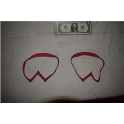 ZZ-CLEARANCE SUPER DUDE MAN OF METAL ALLOY PRODUCTION MADE BOOT GLYPHS PAIR