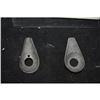 Image 1 : ZZ-CLEARANCE MINIATURE METAL STREET LIGHTS PAIR