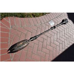 STARGATE 1994 SCREEN MATCHED HERO JAFFA MA'TOK STAFF WEAPON METAL LIVE FIRE VERSION