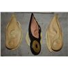 Image 1 : TRUE BLOOD LAFEYETTE DEMON EARS LOT OF 3 A PAIR - PAINT TEST