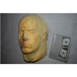 ZZ-CLEARANCE DISPLAY HALF HEAD FOR MASKS HATS WIGS SCULPTING ETC 6