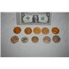 Image 1 : PIRATES OF THE CARIBBEAN LOT OF 10 SCREEN USED TREASURE COINS C-GRADE 06