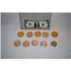 Image 1 : PIRATES OF THE CARIBBEAN LOT OF 10 SCREEN USED TREASURE COINS C-GRADE 10