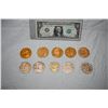 Image 1 : PIRATES OF THE CARIBBEAN LOT OF 10 SCREEN USED TREASURE COINS B-GRADE 20