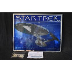 STAR TREK THE MOTION PICTURE MYLAR CAST SIGNED BY GRANT MCCUNE