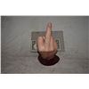 Image 1 : HEATHERS SEVERED BLOODY SILICONE HAND GIVING THE FINGER?