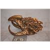 Image 1 : ALIEN CREATURE HEAD THAT LOOKS BRONZED