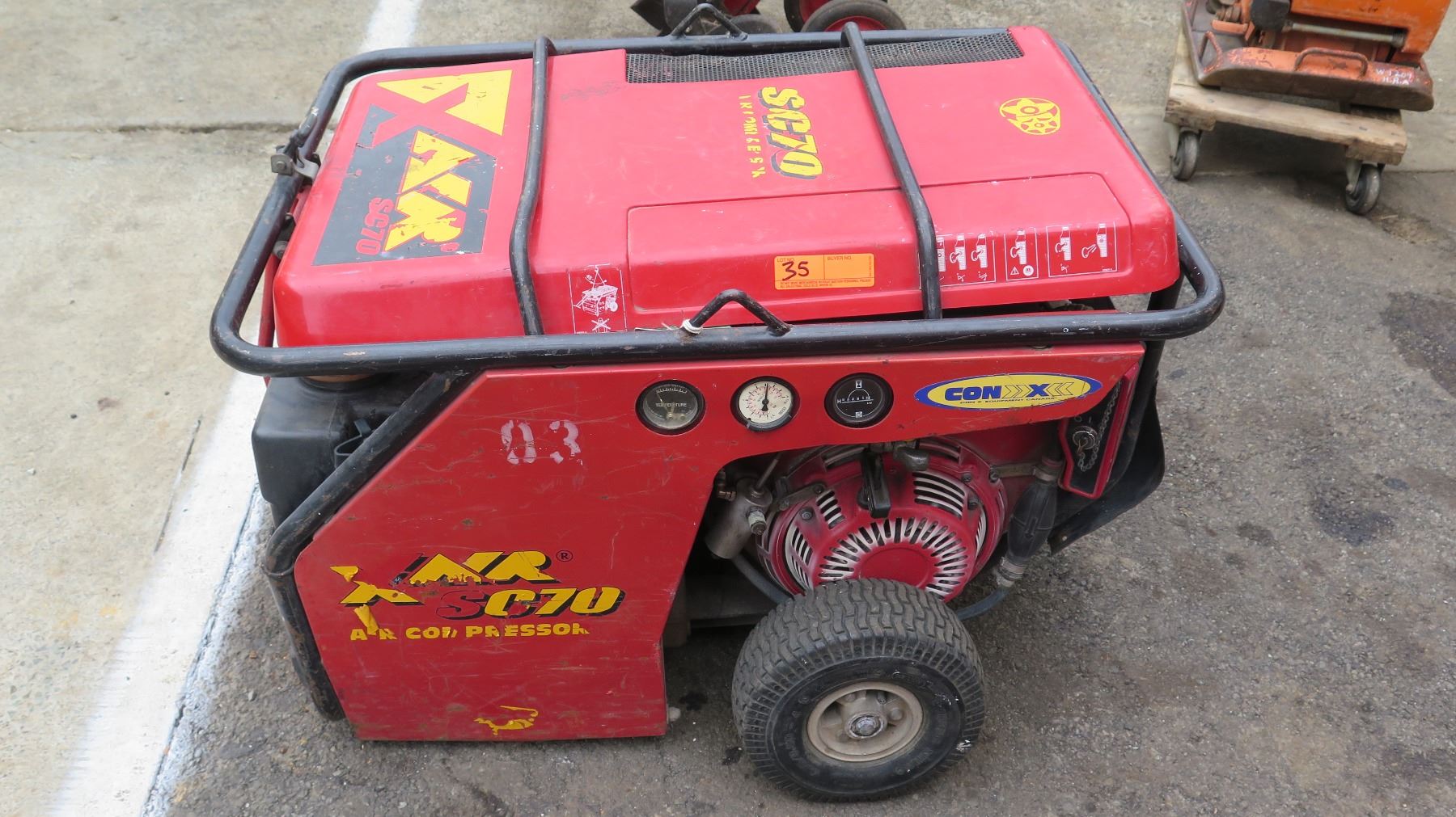 X Air SC70 Air Compressor - Oahu Auctions