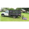 Image 1 : 06 Chevy 3500 Stake/Flatbed 9' Truck w/Lift Gate 6.6 Turbo Diesel, Back Up Camera (hitch not include