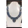 Image 1 : Tibet Hand Made Turquoise, Coral, Lapis Lazuli Necklace