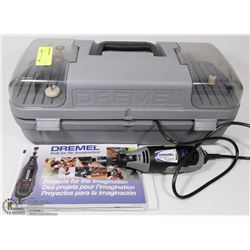 DREMEL IN HARD CASE WITH SOME ACCESSORIES