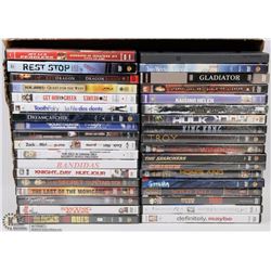 BOX OF ASSORTED DVD'S
