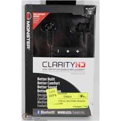 MONSTER DUAL BATTERY DESIGN HD EARBUDS
