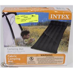 INTEX CAMPING MAT WITH BUILT-IN PILLOW