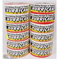 12 ROLLS OF HURRICANE TAPE
