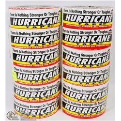 12 ROLLS OF HURRICANE TAPE