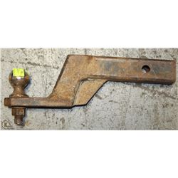 2” HITCH AND 1 7/8 BALL WITH 4” DROP