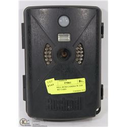 BUSHNELL BUSH CAMERA W/ 2GB MEMORY CARD.