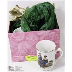 NORMAN ROCKWELL GIFT BOX