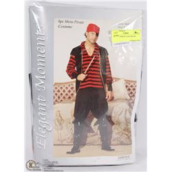 6PC MENS PIRATE COSTUME BY ELEGANT
