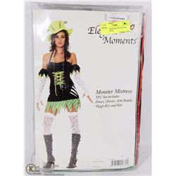 MONSTER MISTRESS 5PC SET INCL DRESS, GLOVES,