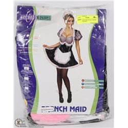 FRENCH MAID SIZE XS INCL DRESS WITH ATTACHED