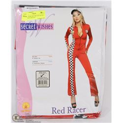 RED RACER COSTUME SIZE XS INCL JUMPSUIT AND HAT