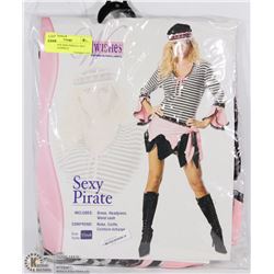 SEXY PIRATE SIZE XSMALL INCL DRESS, HEADPIECE
