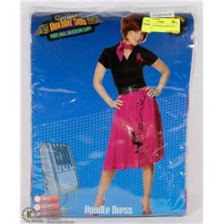 ROCKIN 50'S POODLE DRESS SIZE MEDIUM