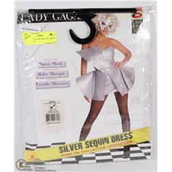 LADY GAGA COSTUME INCL. DRESS AND MASK