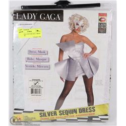 LADY GAGA COSTUME INCL. DRESS AND MASK